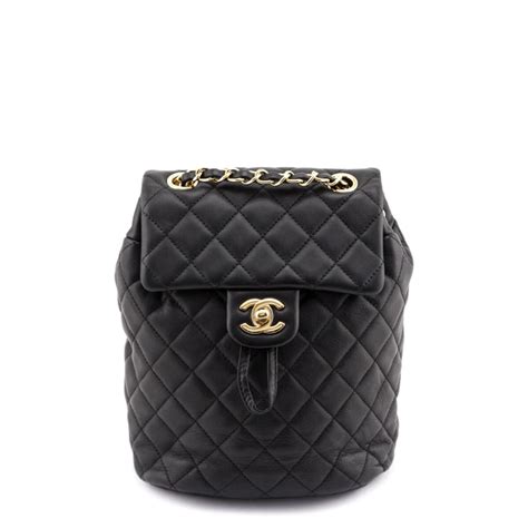 mochila chanel original|chanel mini quilted backpack.